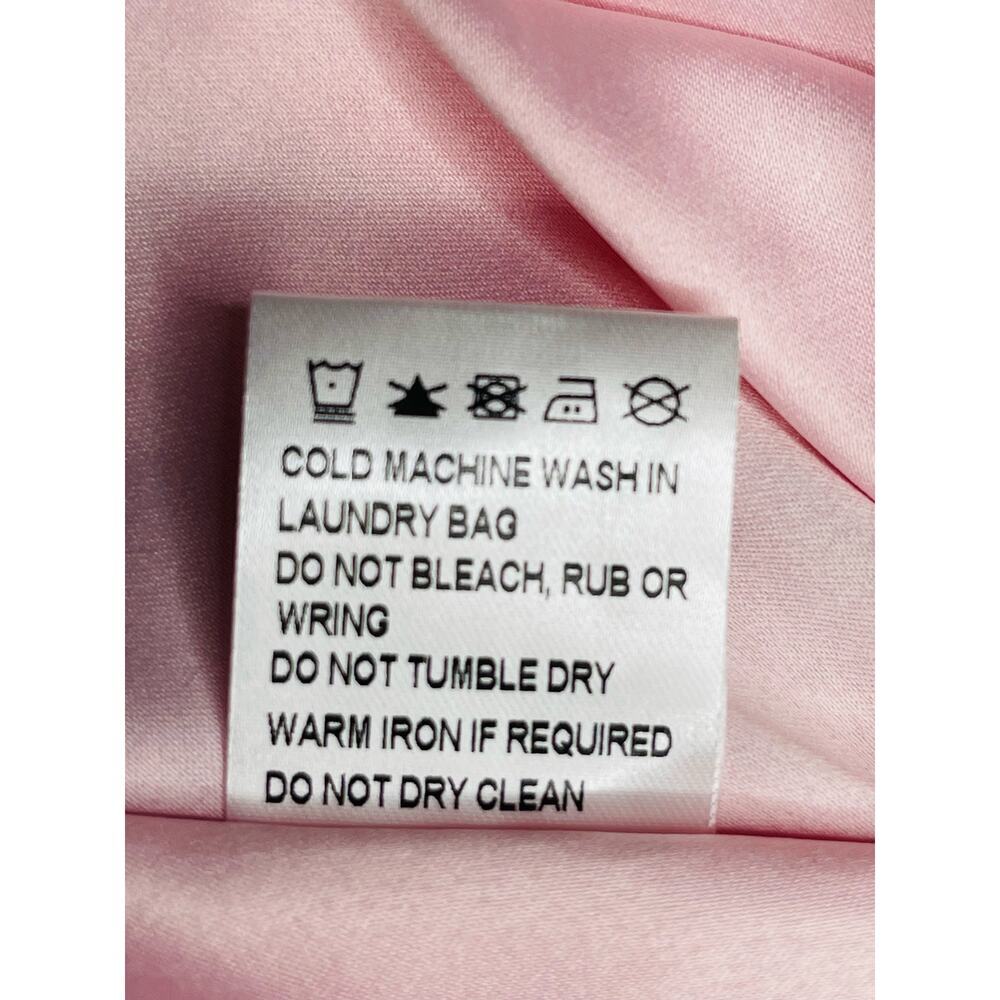 Princess Polly womens Straplie Mini Dress Pink size 0 New with tags Coquette - Picture 9 of 14